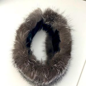 Fox fur scarf